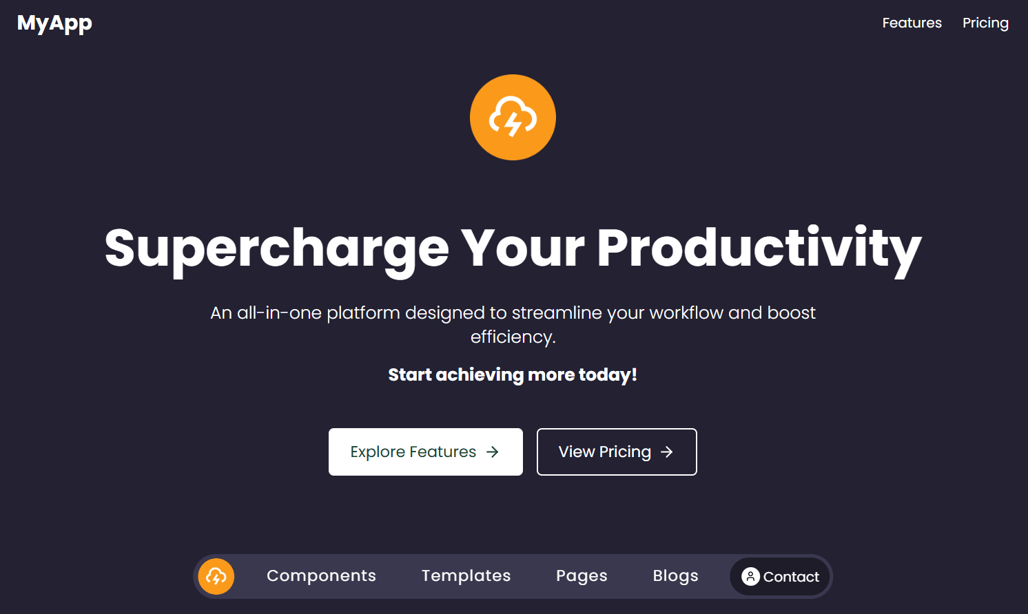 4 Modern React Tailwind Responsive Navbar Templates